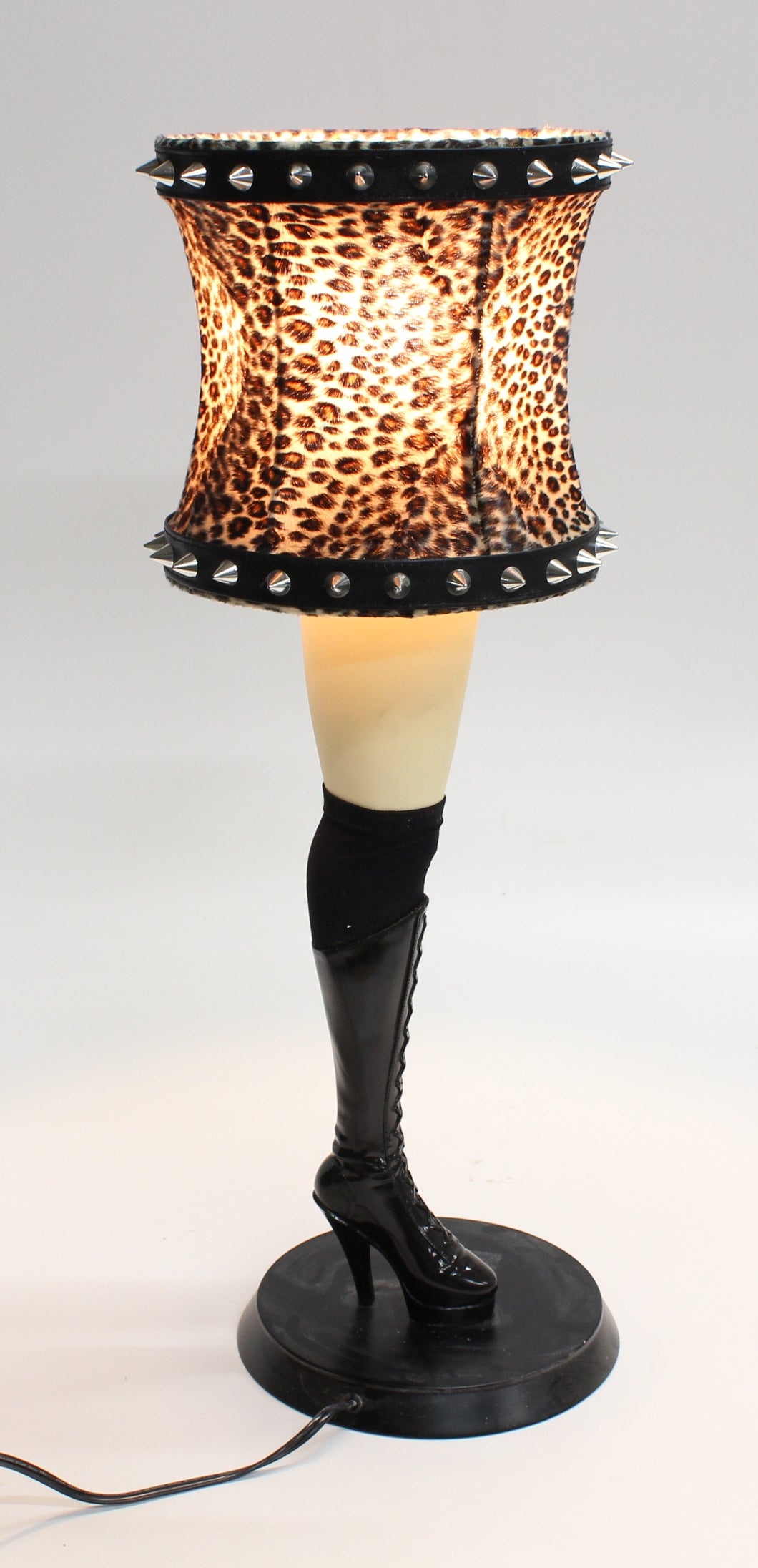 Cheetah Print Leg Lamp