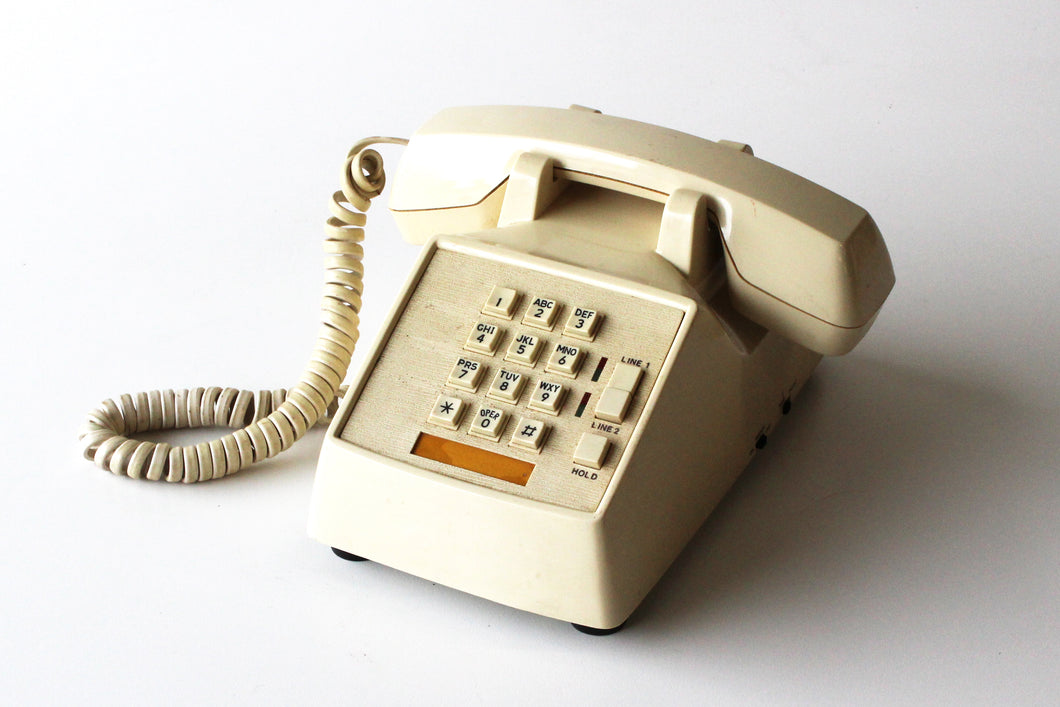 Beige Landline Telephone #1