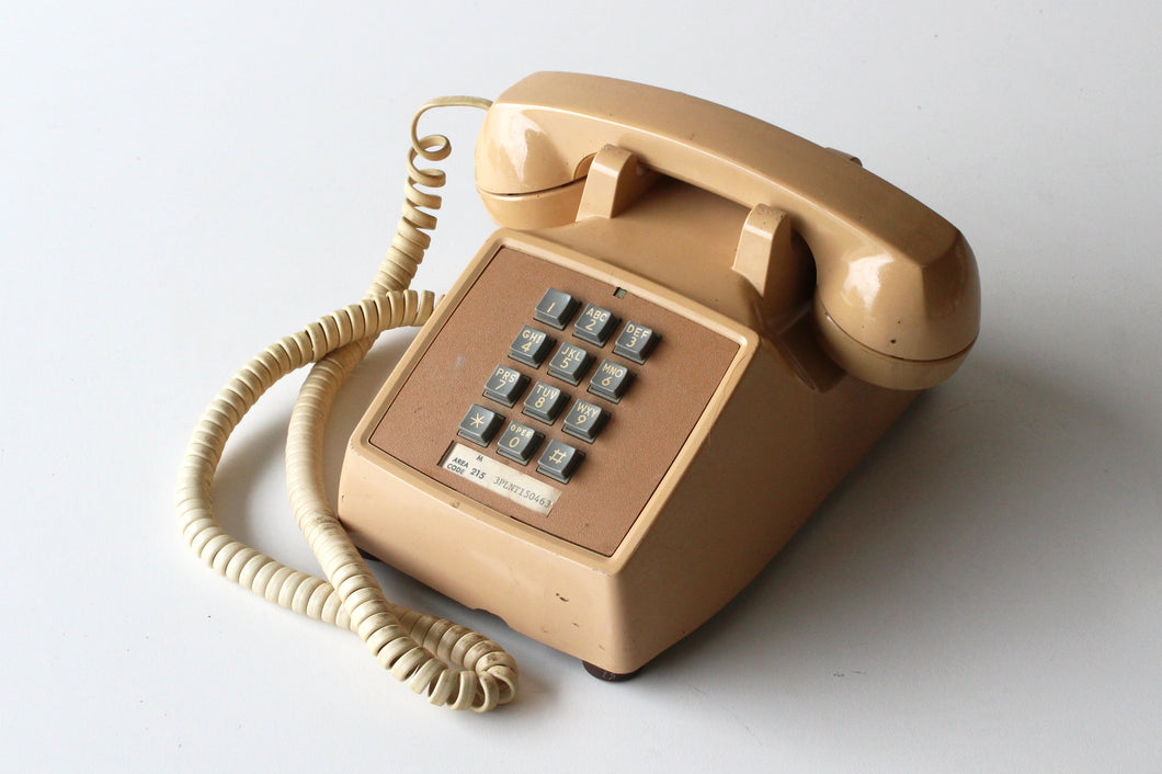 Beige Landline Telephone #5