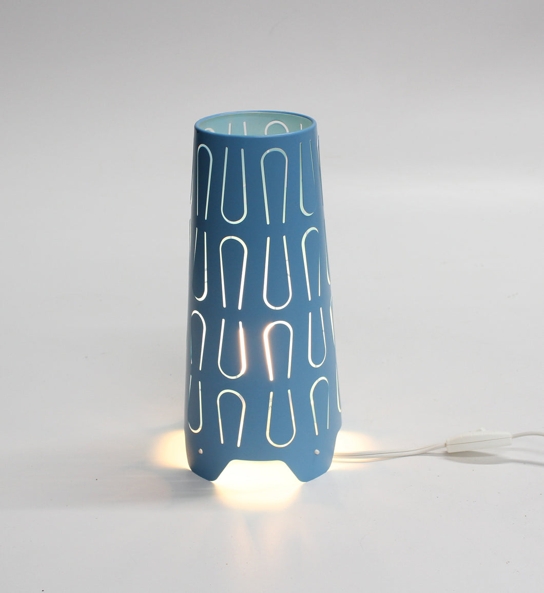 Blue Cut-Out Lamp (2)