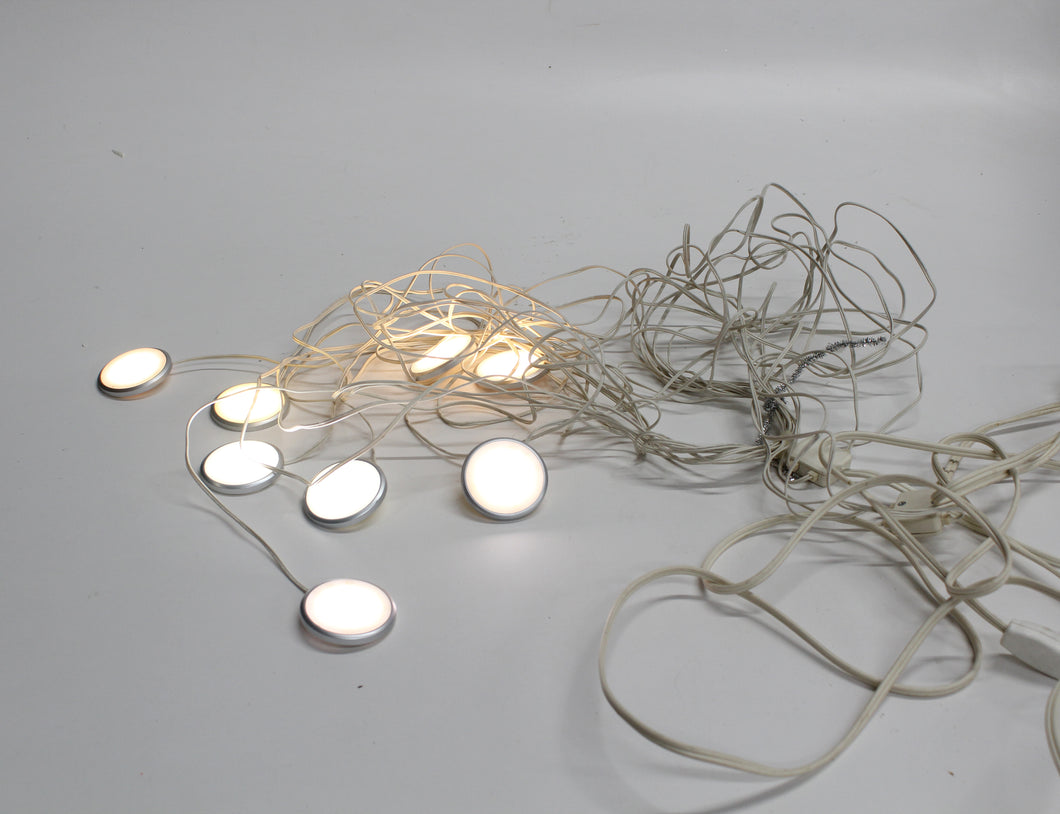 LED Flat Disk Lights