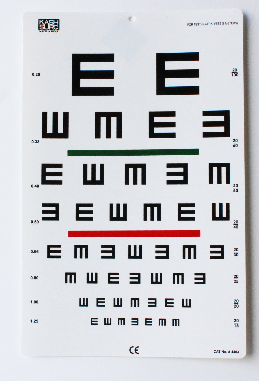 Eye Chart 1