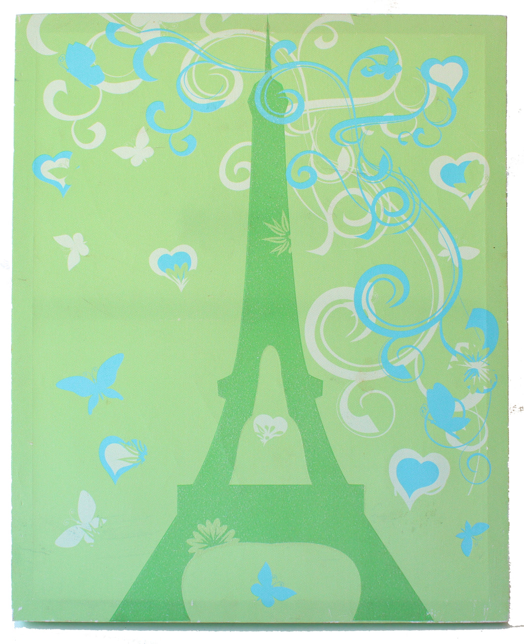Green Eiffel Tower