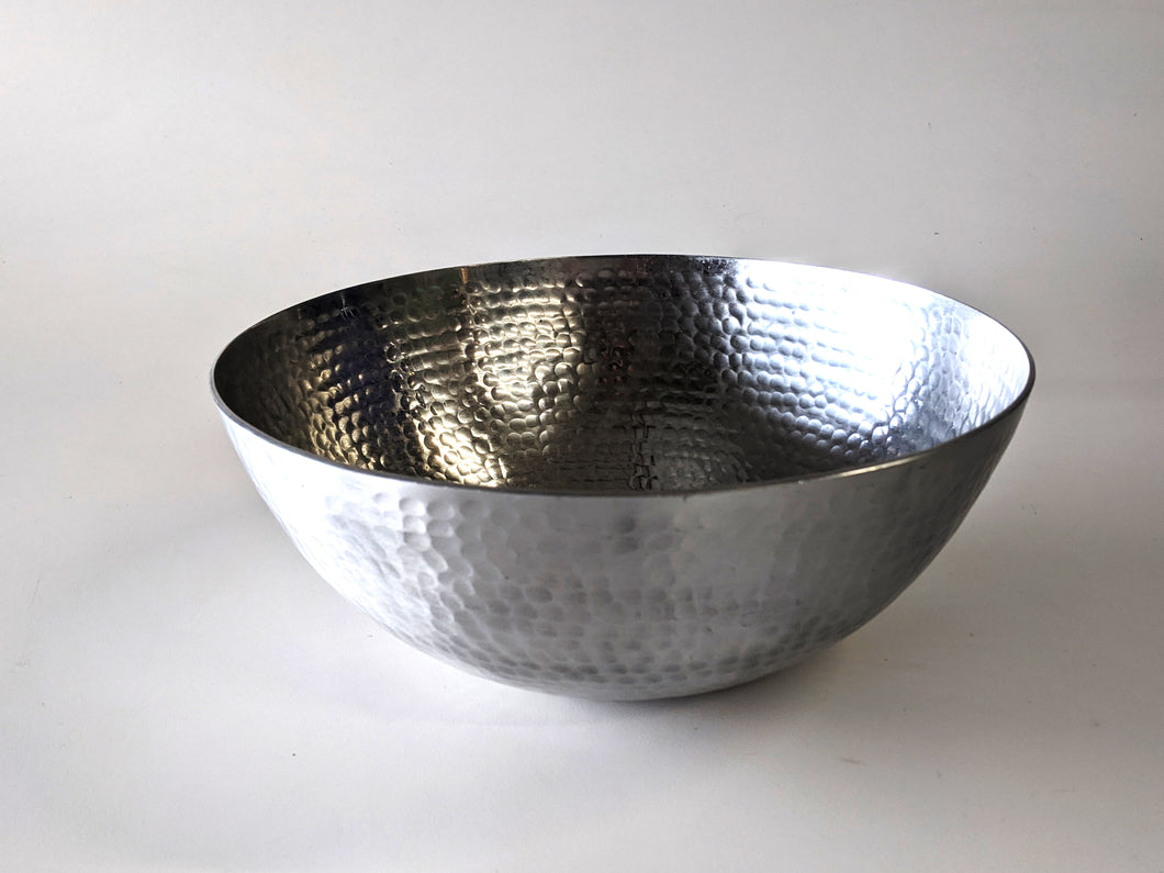 Hammered Metal Bowl