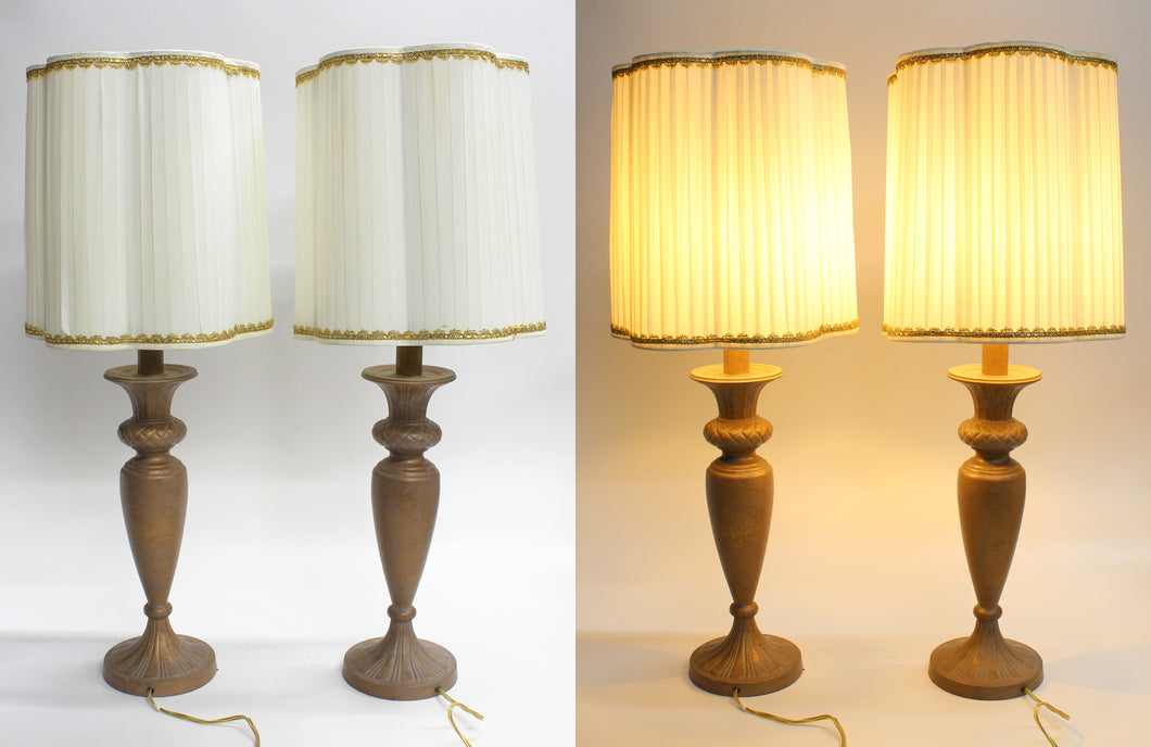 Pair of 1950's Lamps (Rented Separately)