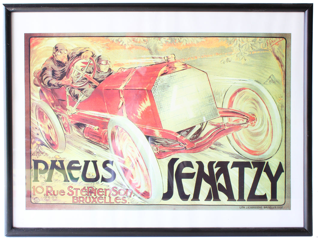 Pheus Vintage Racing Poster
