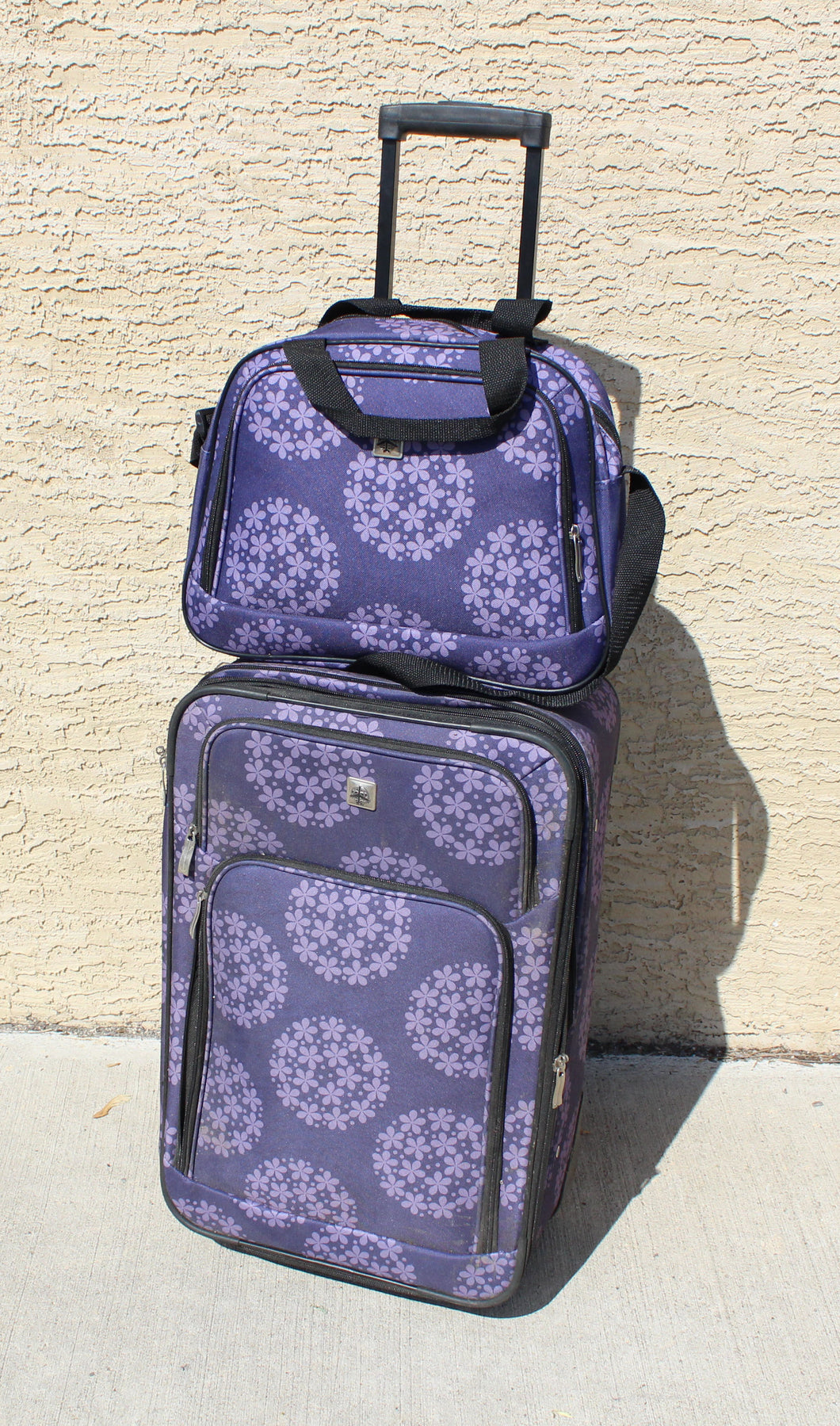 Purple Lugagge Set