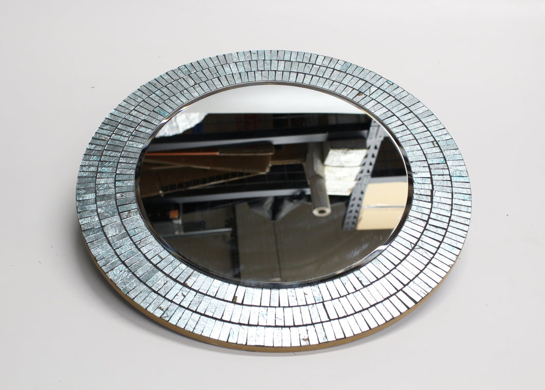 Round Mosaic Mirror