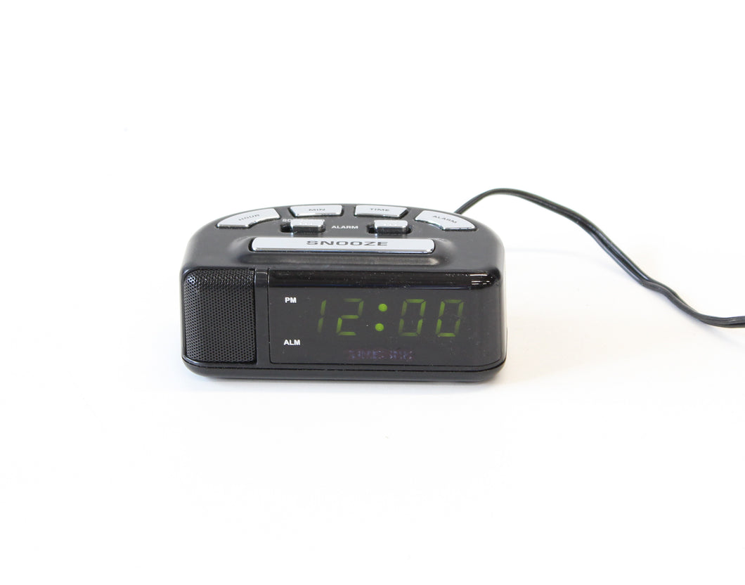 Small Black Alarm Clock