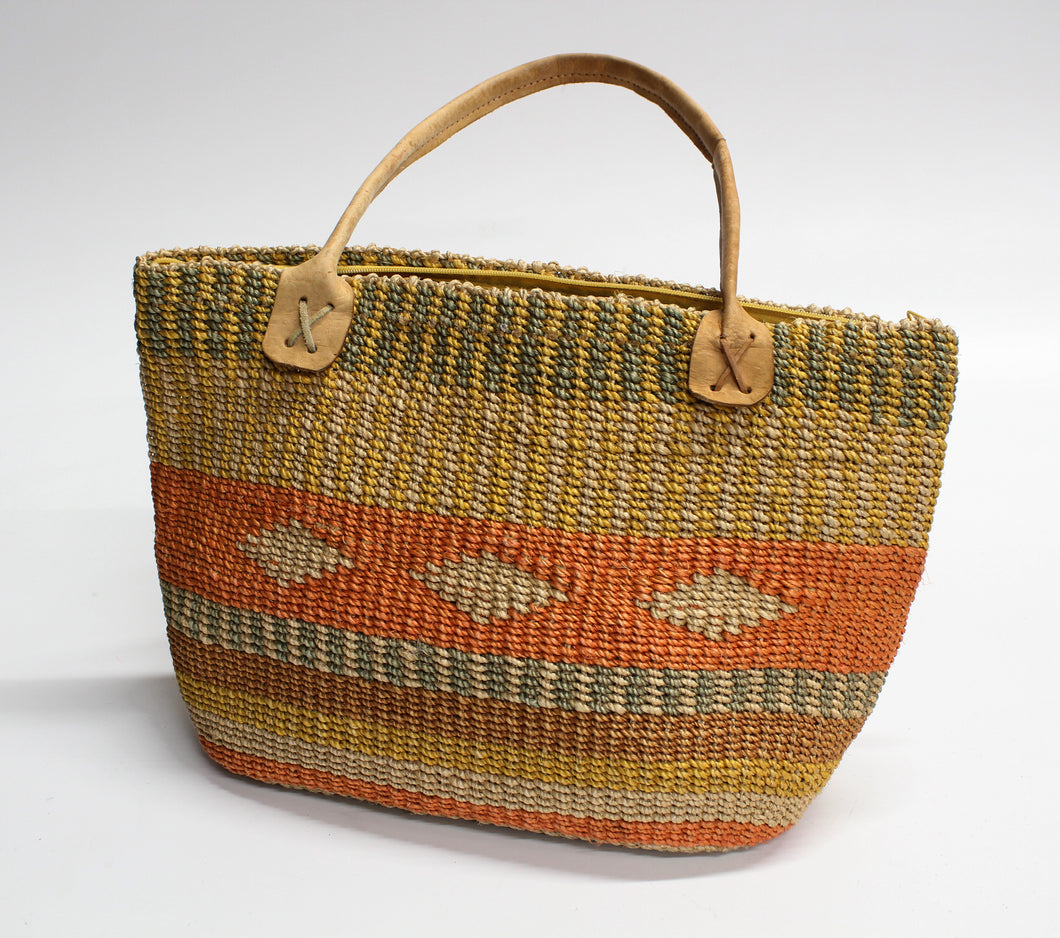 Vintage 1970s Woven Purse