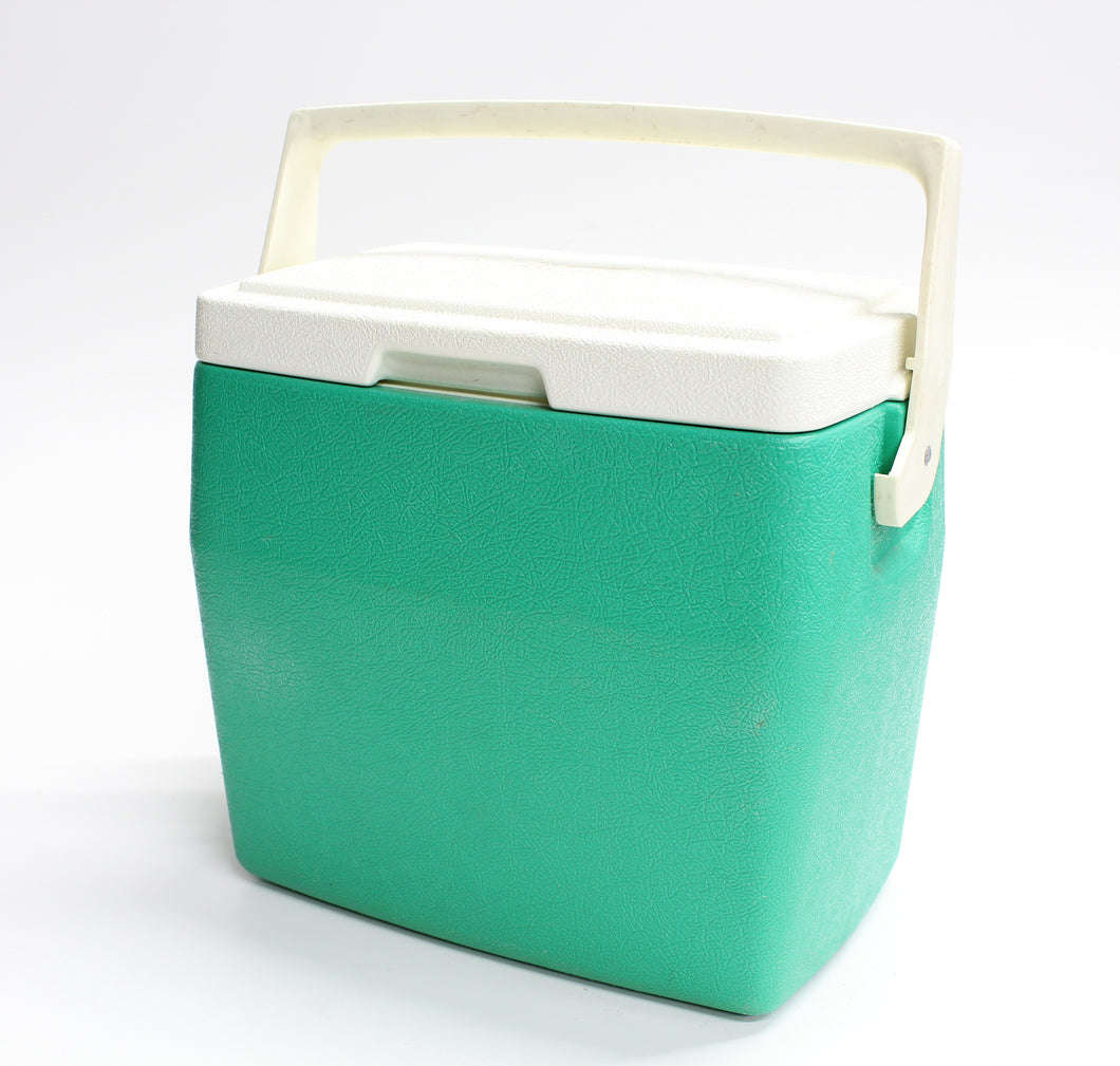 Vintage Green Coleman Cooler