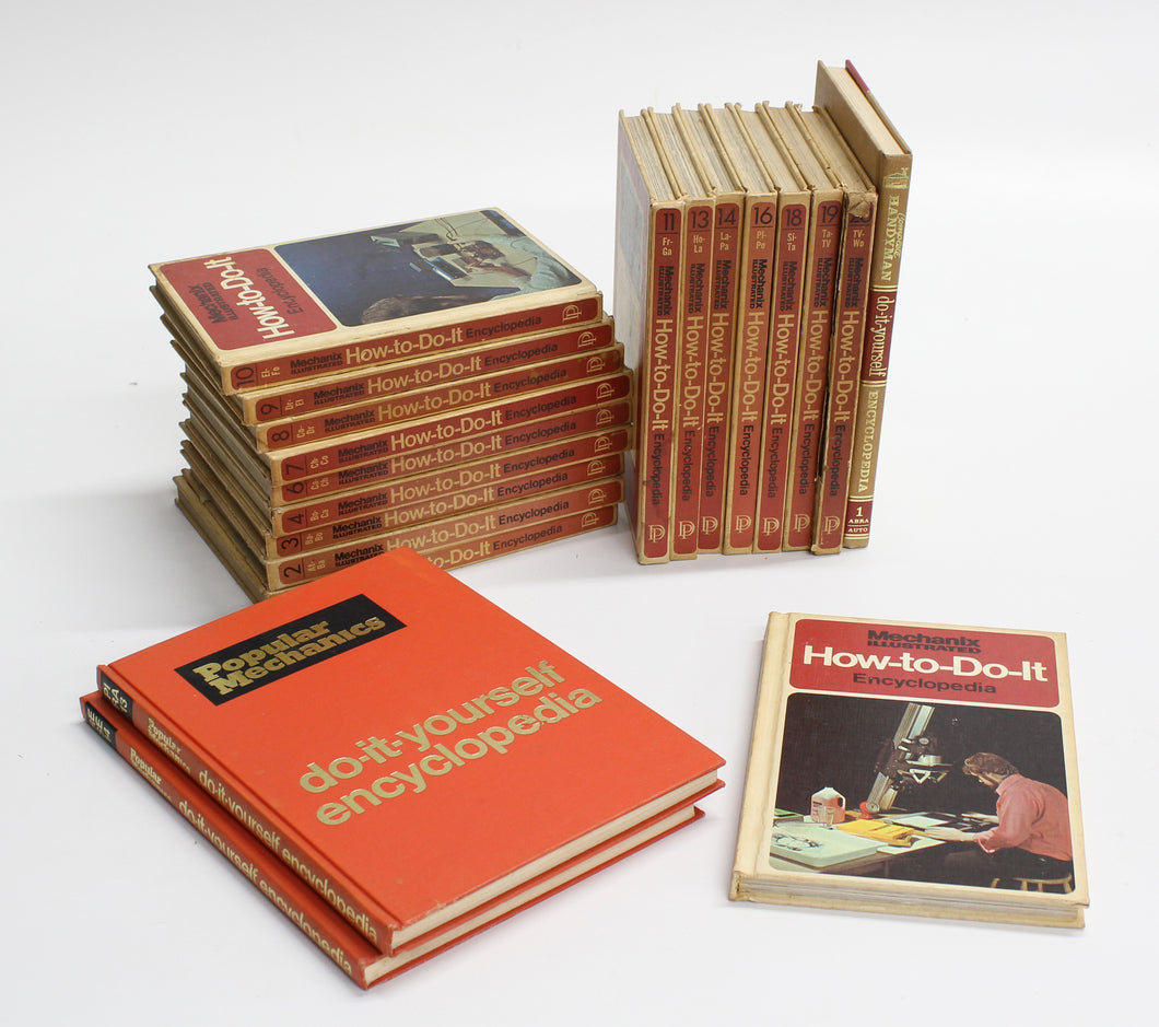 Vintage How-To Encyclopedias