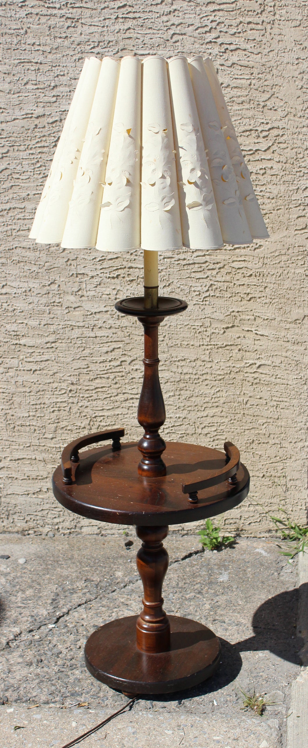 Vintage Lamp Table Combo