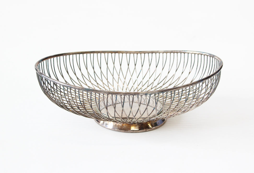 Oval Wire Bowl